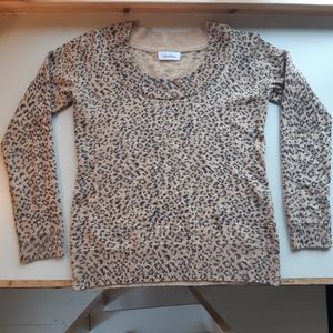 Small Calvin Klien Leopard Print Sweater